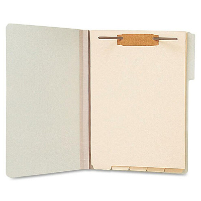 Smead 1/5 Tab Cut Letter Recycled Classification Folder (SMD35605)