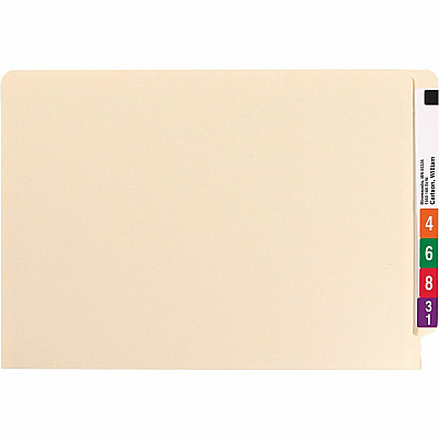 Smead Straight Tab Cut Legal Recycled Fastener Folder (SMD37110)