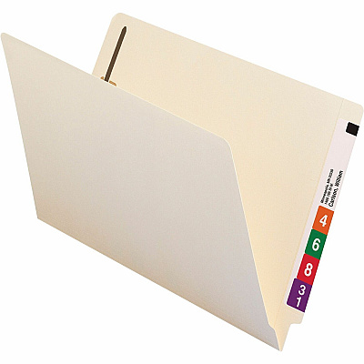 Smead Straight Tab Cut Legal Recycled Fastener Folder (SMD37110)