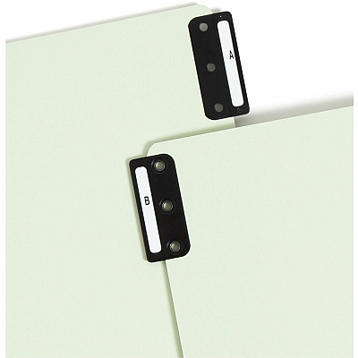 Smead 100% Recycled Filing Guides with Vertical Extra-Wide Blank Tab (SMD61676)