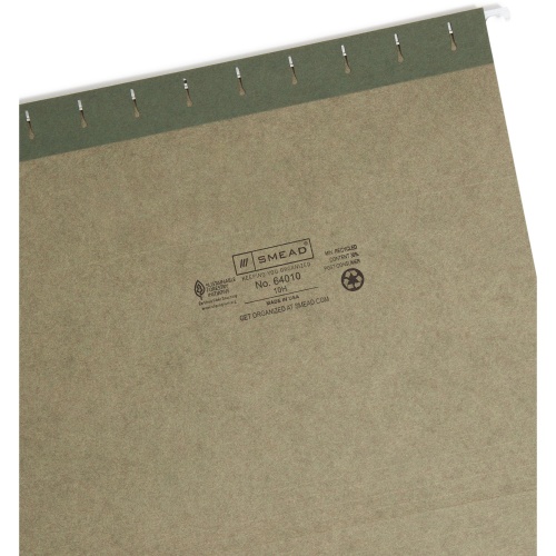 Smead Letter Recycled Hanging Folder (64010)
