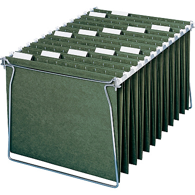 Smead 1/5 Tab Cut Letter Recycled Hanging Folder (SMD64055)