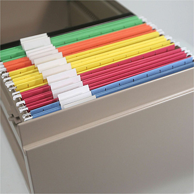Smead Colored 1/5 Tab Cut Letter Recycled Hanging Folder (SMD64059)