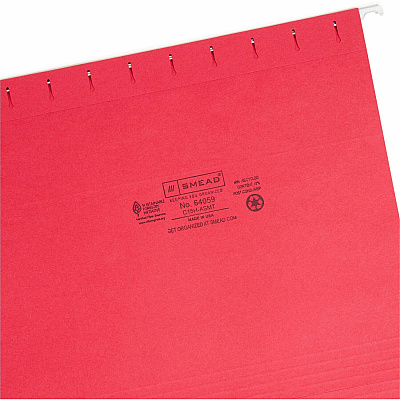Smead Colored 1/5 Tab Cut Letter Recycled Hanging Folder (SMD64059)
