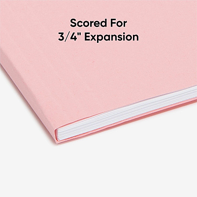 Smead Colored 1/5 Tab Cut Letter Recycled Hanging Folder (SMD64066)