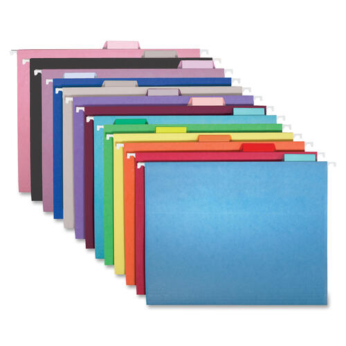 Smead 1/5 Tab Cut Letter Recycled Hanging Folder (64068)