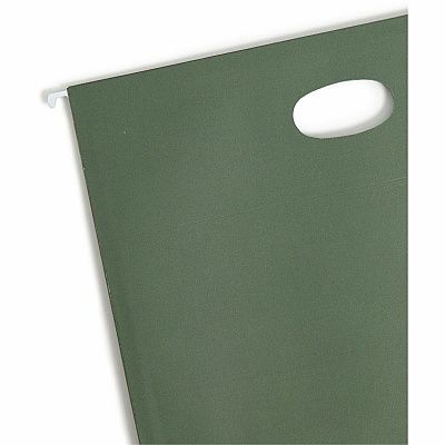 Smead Hanging File Pockets, 3-1/2 Inch Expansion, Letter Size, Standard Green, 10 Per Box (SMD64220)