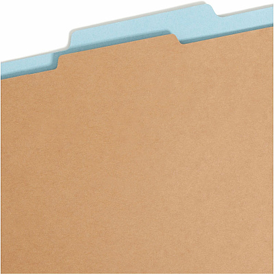 Smead 2/5 Tab Cut Letter Recycled Hanging Folder (SMD65105)