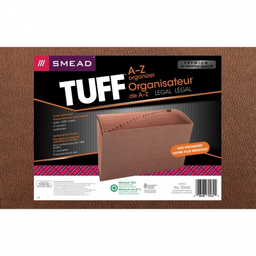 Smead TUFF Legal Recycled Expanding File (70430)