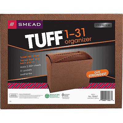 Smead TUFF Letter Recycled Expanding File (SMD70467)