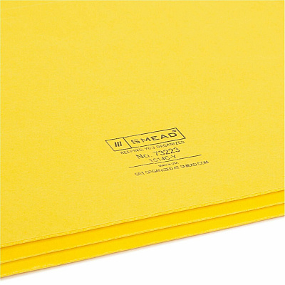 Smead Straight Tab Cut Letter Recycled File Pocket (SMD73223)
