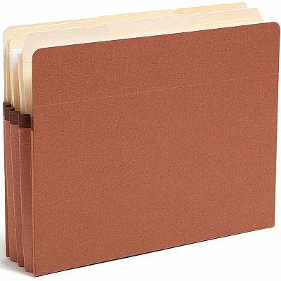 Smead Straight Tab Cut Letter Recycled File Pocket (SMD73224)