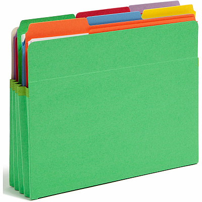 Smead Straight Tab Cut Letter Recycled File Pocket (SMD73226)