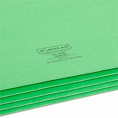 Smead Straight Tab Cut Letter Recycled File Pocket (SMD73226)