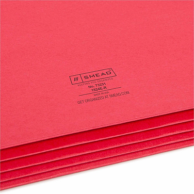 Smead Straight Tab Cut Letter Recycled File Pocket (SMD73231)