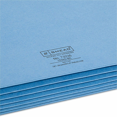 Smead Straight Tab Cut Letter Recycled File Pocket (SMD73235)