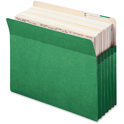 Smead Straight Tab Cut Letter Recycled File Pocket (SMD73236)