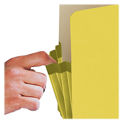 Smead Straight Tab Cut Letter Recycled File Pocket (SMD73243)