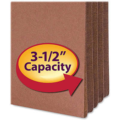 Smead Straight Tab Cut Letter Recycled File Pocket (SMD73264)
