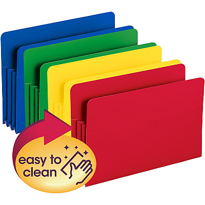 Smead Straight Tab Cut Legal File Pocket (SMD73550)