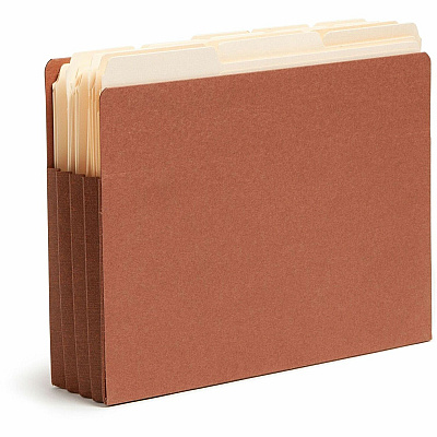 Smead TUFF Straight Tab Cut Letter Recycled File Pocket (SMD73780)