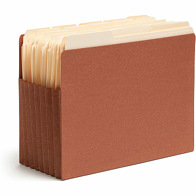 Smead TUFF Straight Tab Cut Letter Recycled File Pocket (SMD73795)