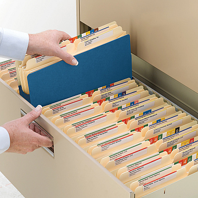 Smead Colored File Pockets (SMD74225)