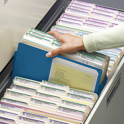 Smead Colored File Pockets (SMD74235)