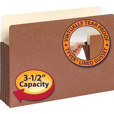 Smead Straight Tab Cut Legal Recycled File Pocket (SMD74264)