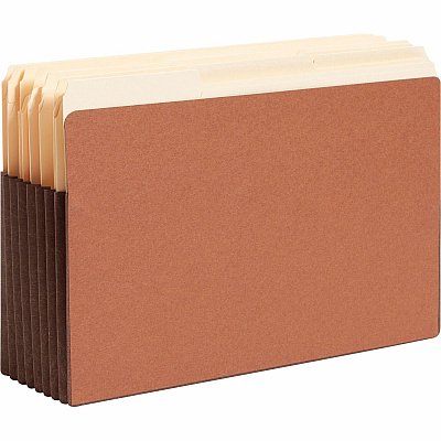Smead TUFF Straight Tab Cut Legal Recycled File Pocket (SMD74395)