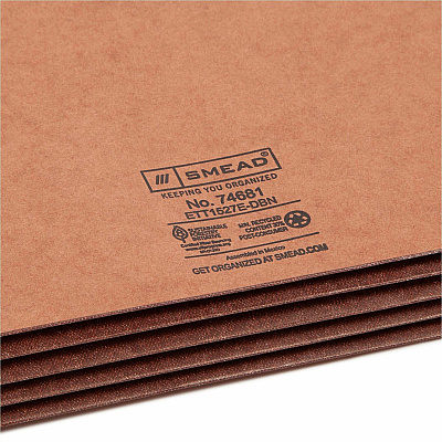 Smead Straight Tab Cut Legal Recycled File Pocket (SMD74681)