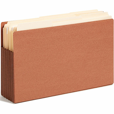 Smead TUFF Straight Tab Cut Legal Recycled File Pocket (SMD74790)