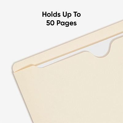 Smead Straight Tab Cut Letter Recycled File Jacket (SMD75500)