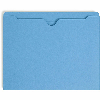 Smead Colored Straight Tab Cut Letter Recycled File Jacket (SMD75502)