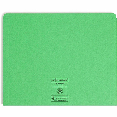 Smead Colored Straight Tab Cut Letter Recycled File Jacket (SMD75503)