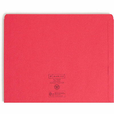 Smead Colored Straight Tab Cut Letter Recycled File Jacket (SMD75509)