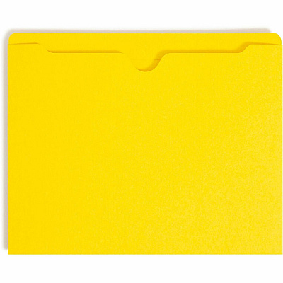 Smead Colored Straight Tab Cut Letter Recycled File Jacket (SMD75511)
