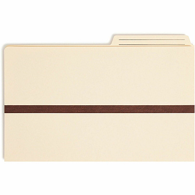 Smead Manila File Pockets with 2/5-Cut Tab (SMD76487)