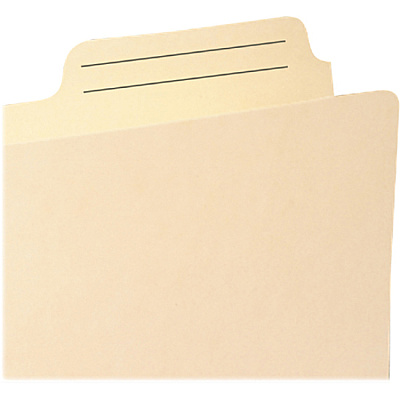 Smead Manila File Pockets with 2/5-Cut Tab (SMD76487)