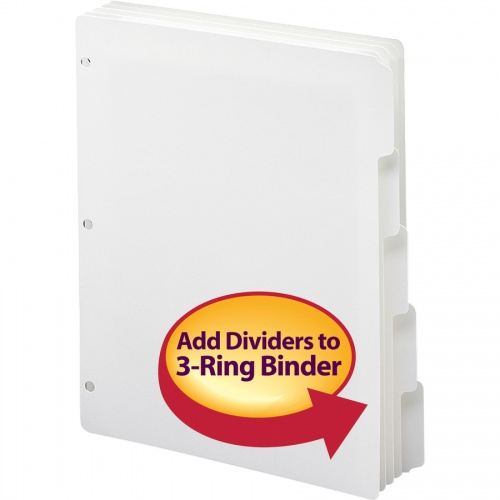 Smead Three-Ring Binder Index Dividers (89415)
