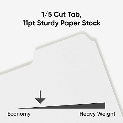 Smead Three-Ring Binder Index Dividers (SMD89415)
