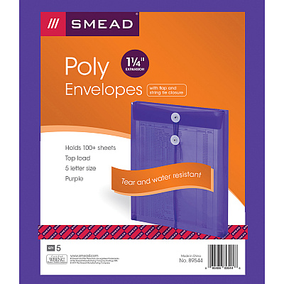 Smead Ultracolor Letter File Pocket (SMD89544)