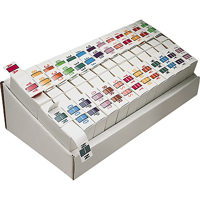 Smead BCCR Bar-Style Color-Coded Labels (SMD67081)