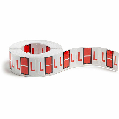 Smead BCCR Bar-Style Color-Coded Labels (SMD67082)