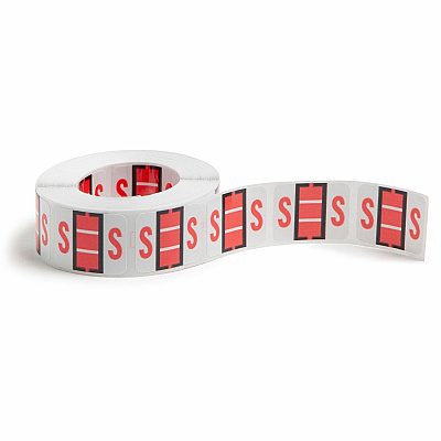 Smead BCCR Bar-Style Color-Coded Labels (SMD67089)