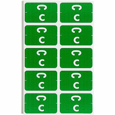 Smead AlphaZ ACCS Color-Coded Labels (SMD67173)