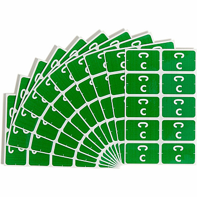 Smead AlphaZ ACCS Color-Coded Labels (SMD67173)
