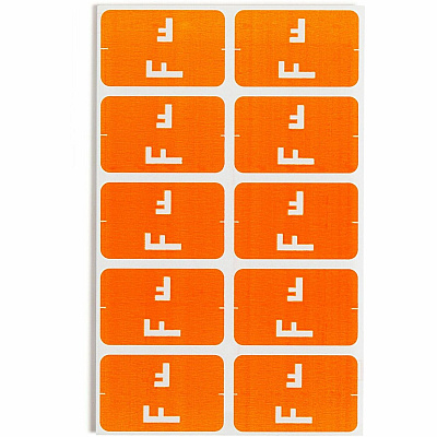 Smead AlphaZ ACCS Color-Coded Labels (SMD67176)