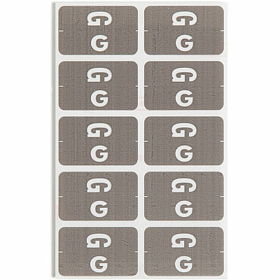 Smead AlphaZ ACCS Color-Coded Labels (SMD67177)