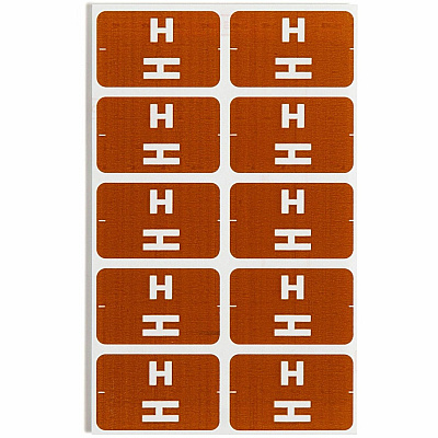 Smead AlphaZ ACCS Color-Coded Labels (SMD67178)